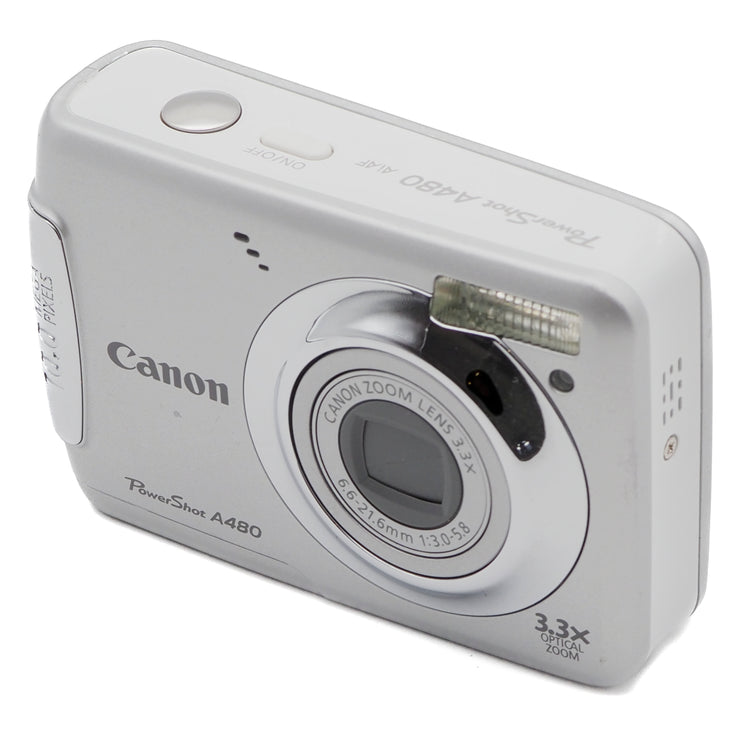 Canon Powershot A480 Digital Point & Shoot Camera