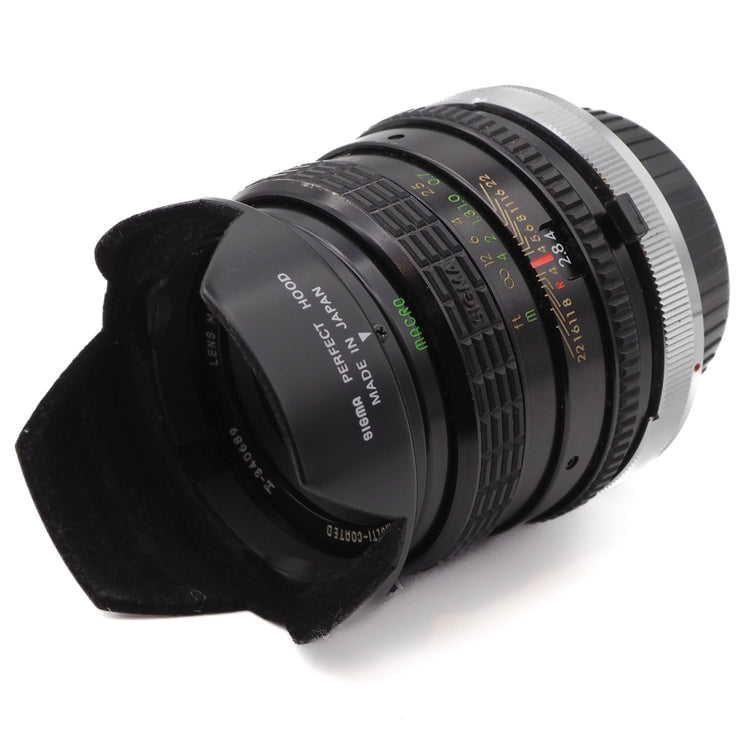 Sigma Mini-Wide 28mm f/2.8 Lens (Canon FD Mount)