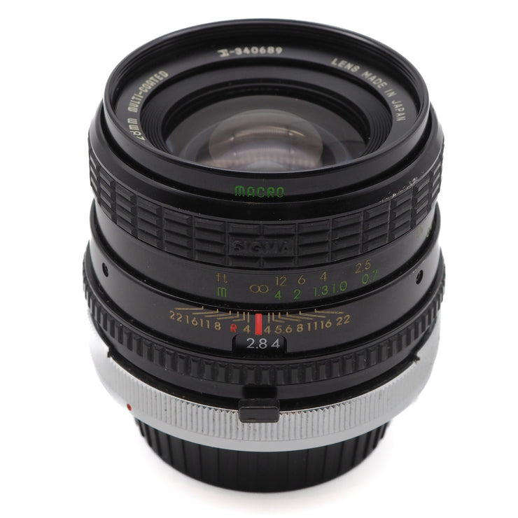 Sigma Mini-Wide 28mm f/2.8 Lens (Canon FD Mount)