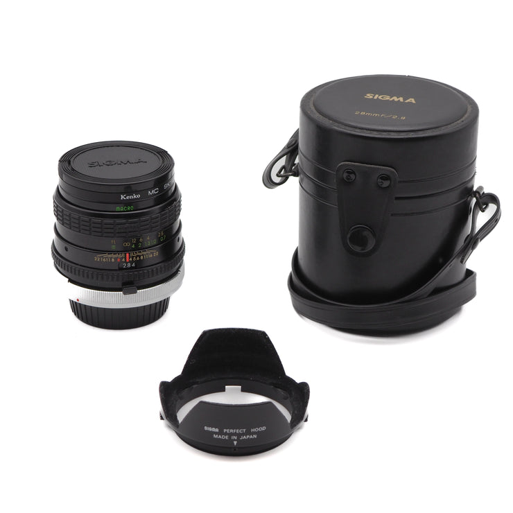Sigma Mini-Wide 28mm f/2.8 Lens (Canon FD Mount)