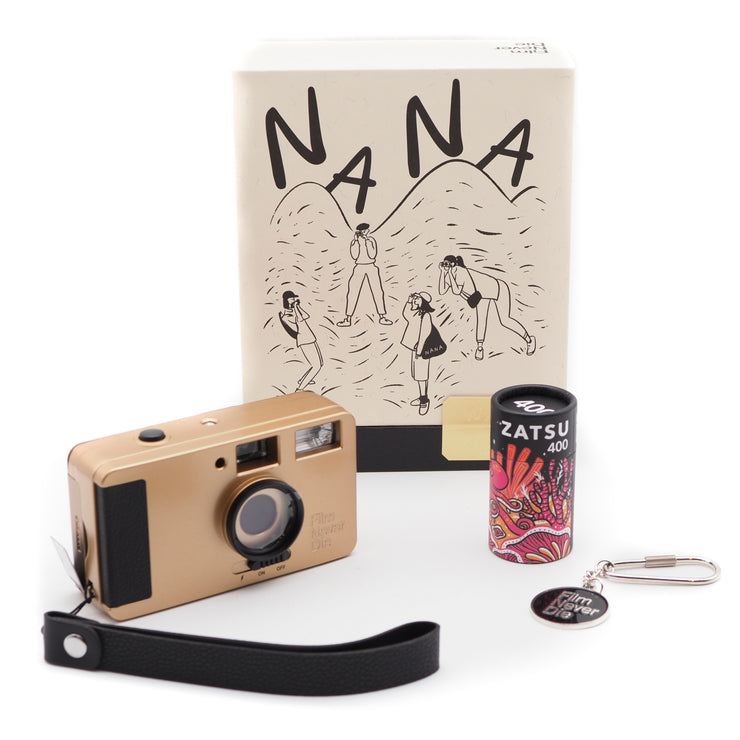 FilmNeverDie Nana 35mm Point & Shoot Camera Limited Edition Bundle