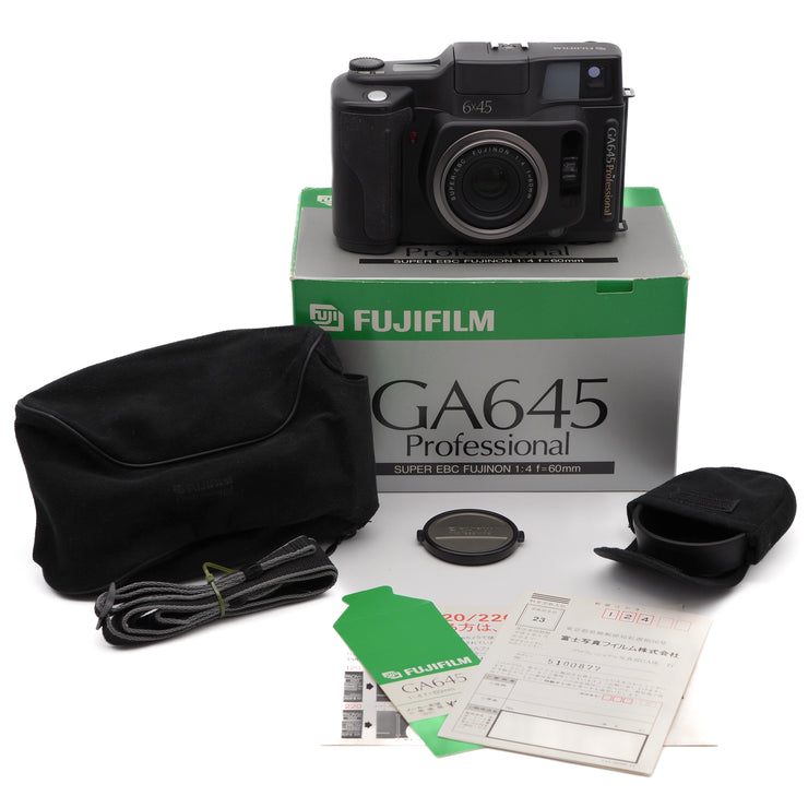 Fujifilm GA645 Professional (Super-EBC Fujinon 60mm f/4) Medium Format Point & Shoot Camera