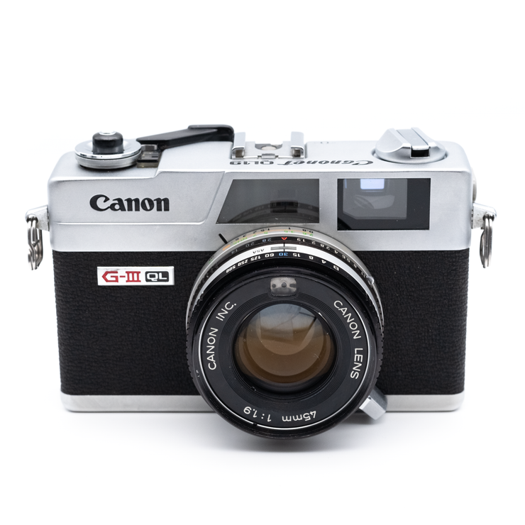 Canon Canonet QL-19 G-III Fixed Lens Rangefinder Camera – hakonelog®