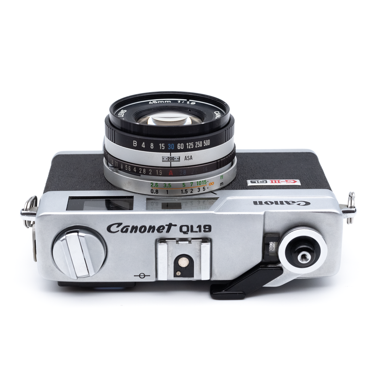 Canon Canonet QL-19 G-III Fixed Lens Rangefinder Camera – hakonelog®