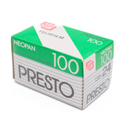 Fujifilm Neopan Presto 100 Black & White Negative Film (35mm) Expired