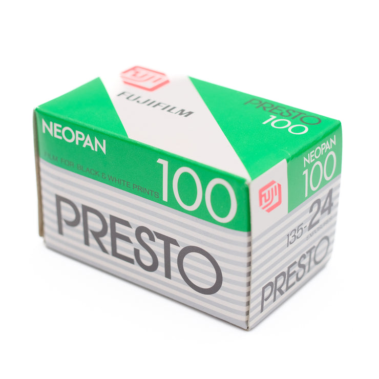 Fujifilm Neopan Presto 100 Black & White Negative Film (35mm) Expired