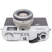 Canon Canonet QL-17 Fixed Lens Rangefinder Camera